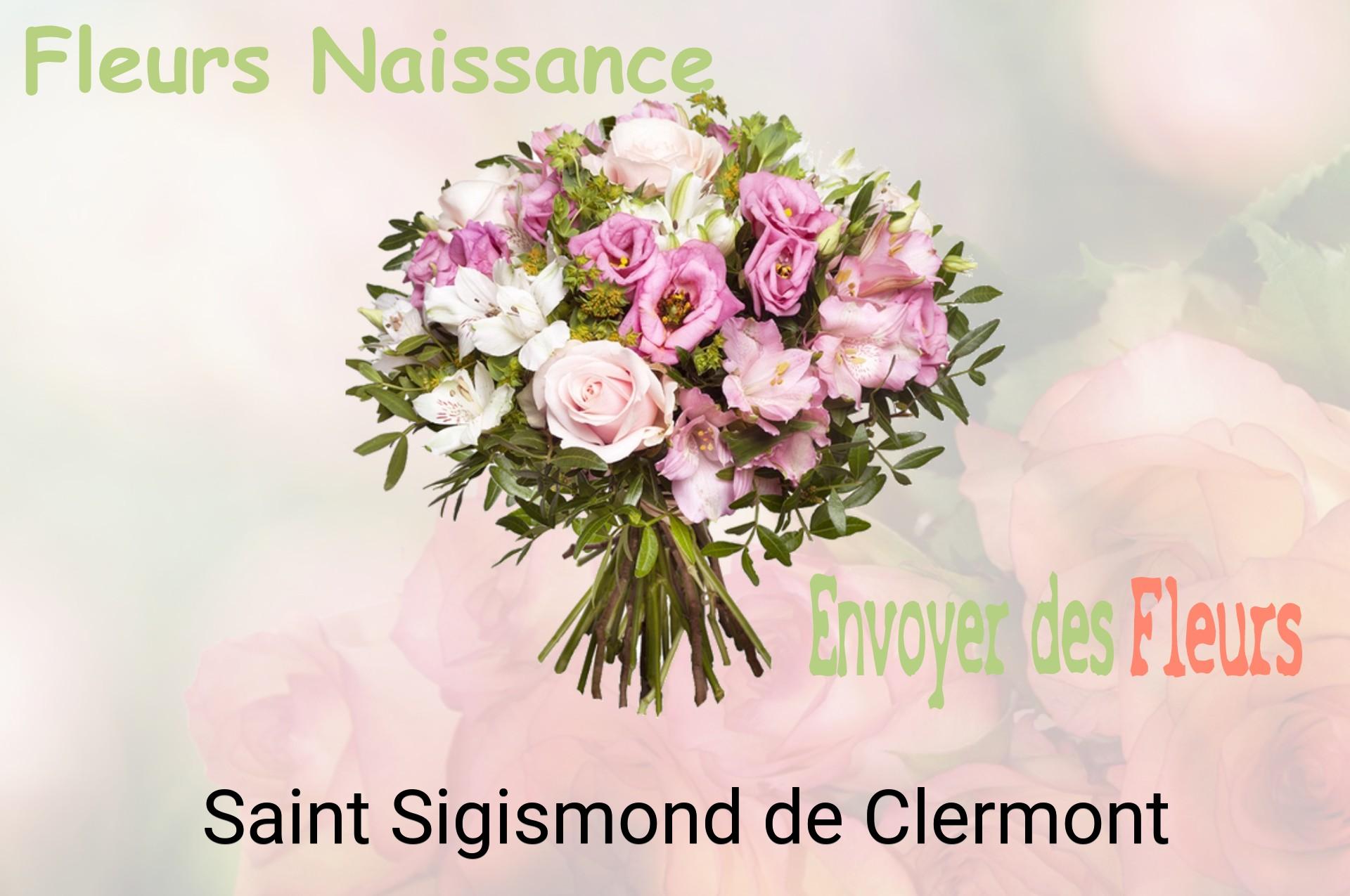 Bouquet de fleurs de naissance livré à Saint-Sigismond-de-Clermont