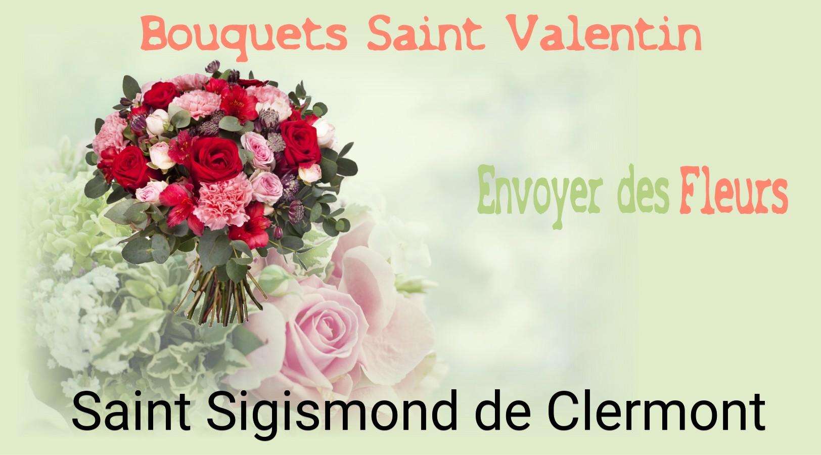 Roses de Saint-Valentin livrées à Saint-Sigismond-de-Clermont